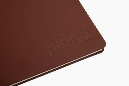Plana Pro Garnet showcasing the rounded corners and Plana branding on white background