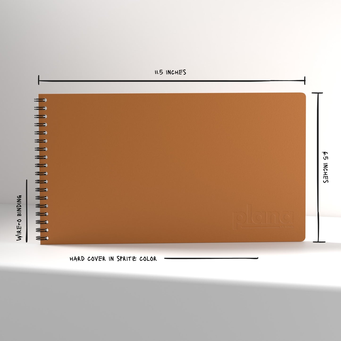 Plana Classic Spritz with dimensions and material details on a white background