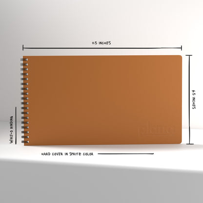 Plana Classic Spritz with dimensions and material details on a white background