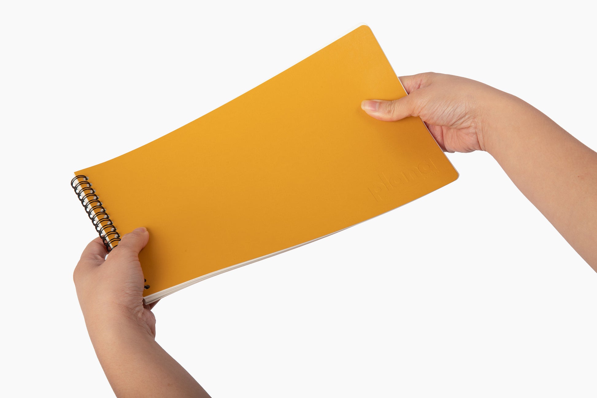 Plana Flex Paloma notebook with showcasing the soft cover on a white background