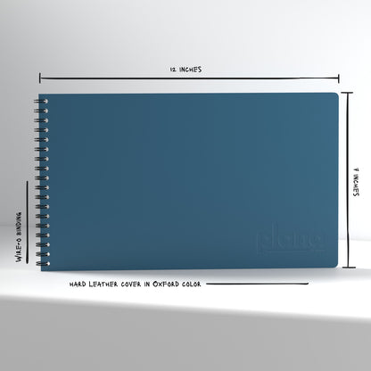 Plana Pro Oxford with dimensions and material details on a white background